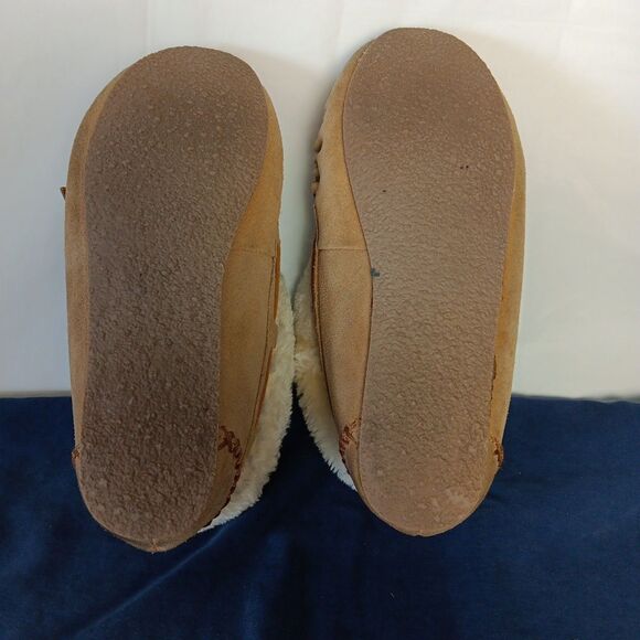 Minnetonka Womens Chrissy Bootie Moccasin Slipper Cinnamon Size 9M - Picture 10 of 14